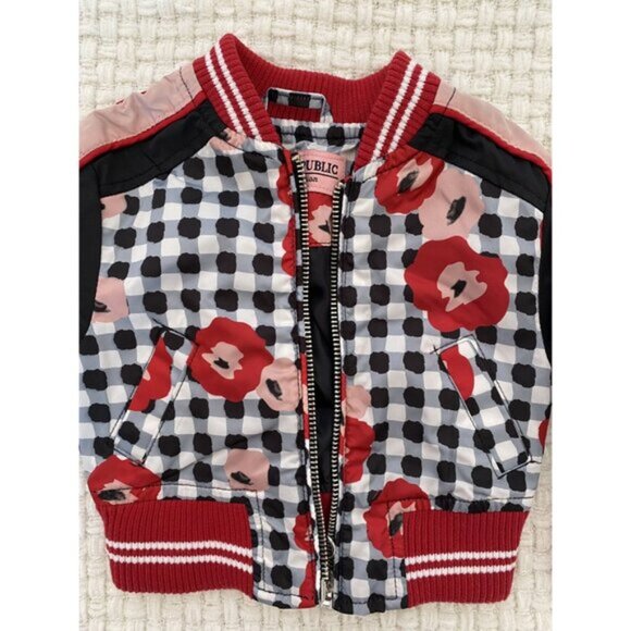 Urban Republic Floral Bomber Jacket - Picture 2 of 5